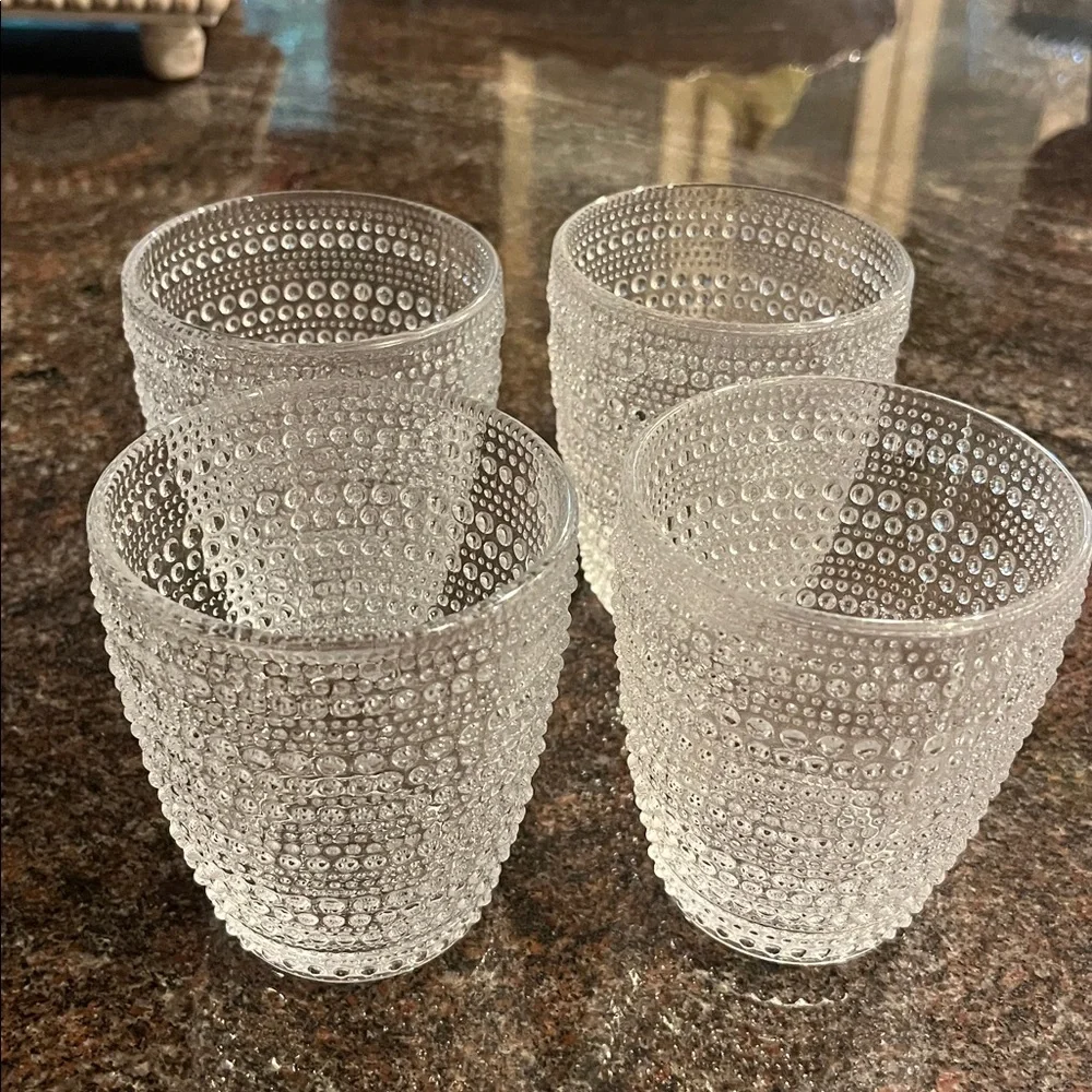 Godinger Mars Double Old Fashioned Glasses Set 4